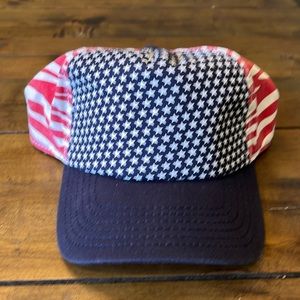 Vintage NWOT Stars and Stripes Baseball Cap One Size